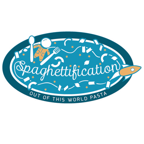 Spaghettification Logo and Letterhead Package